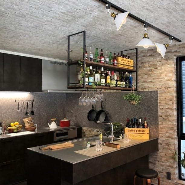 Kiven ペンダントライト ブラック E26 ダクトレール式 Amazon.co.jp : KIVEN ペンダントライト ダクトレール式 吊り下げ