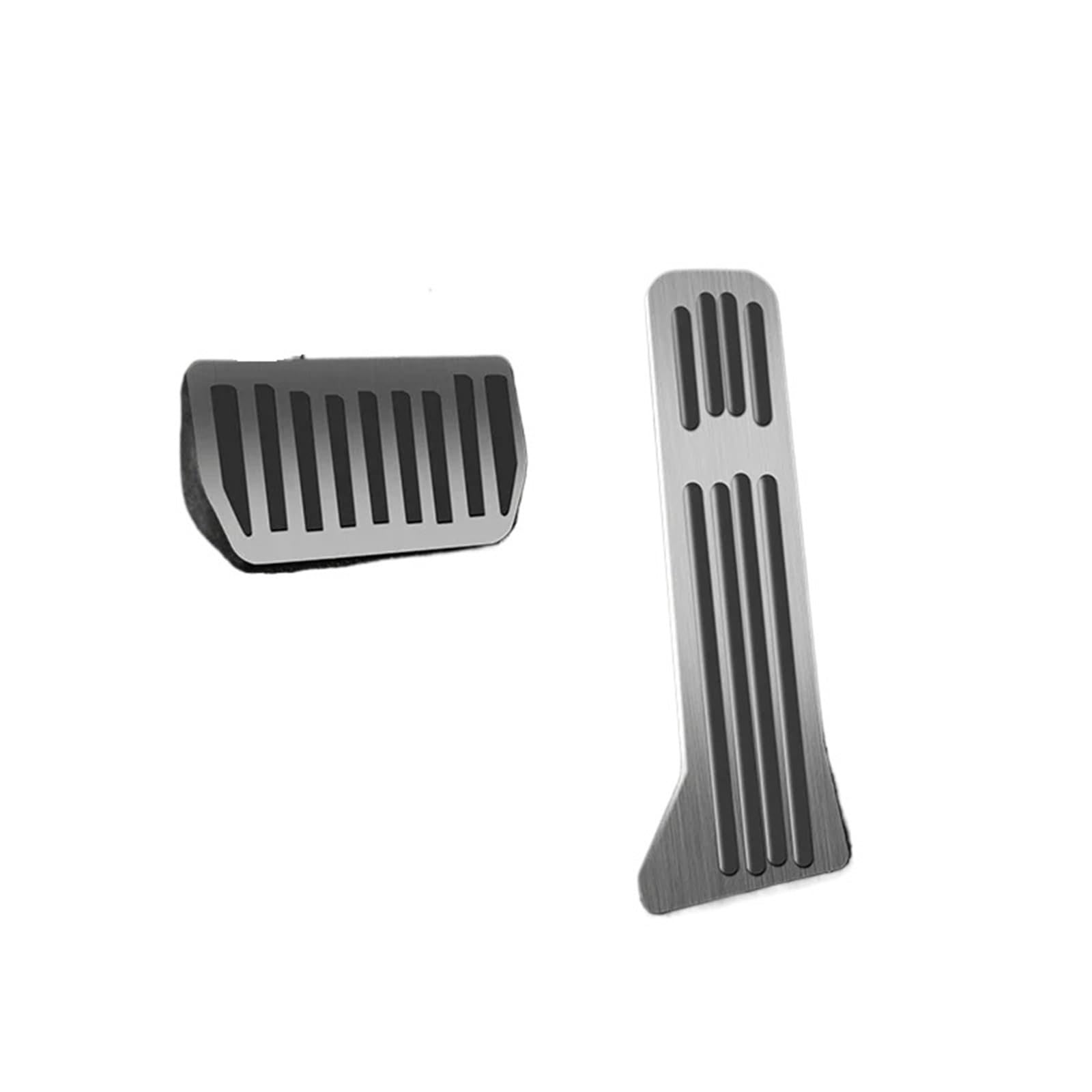 Pedaliera Auto Per ZEEKR 7X 2024 2025 2026 Pedale acceleratore Freno Coperture antiscivolo in lega di alluminio Auto FRENO FRIZIONE Accessori | Silver
