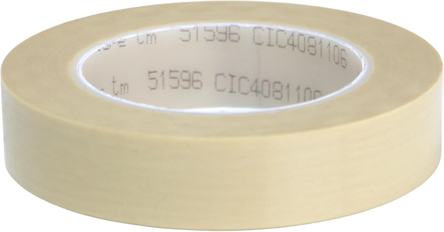 Intertape Polyester Film/Polyester Non-Woven Electrical Tape (51596): 1 in. x 60 yds. (Natural)