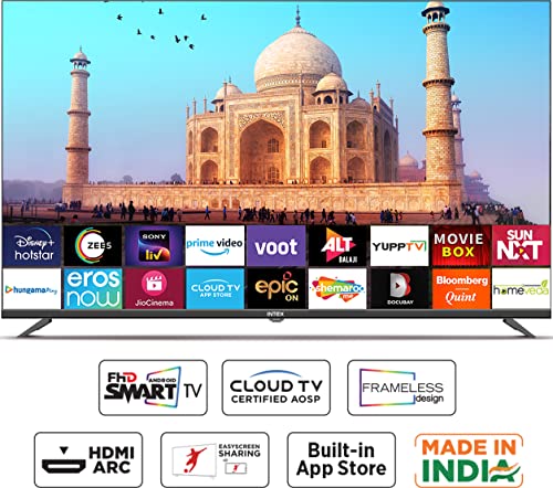 Image of Intex 109 cm (43 inches) Full HD Smart LED TV Smart LED-SFF4310 (Black)