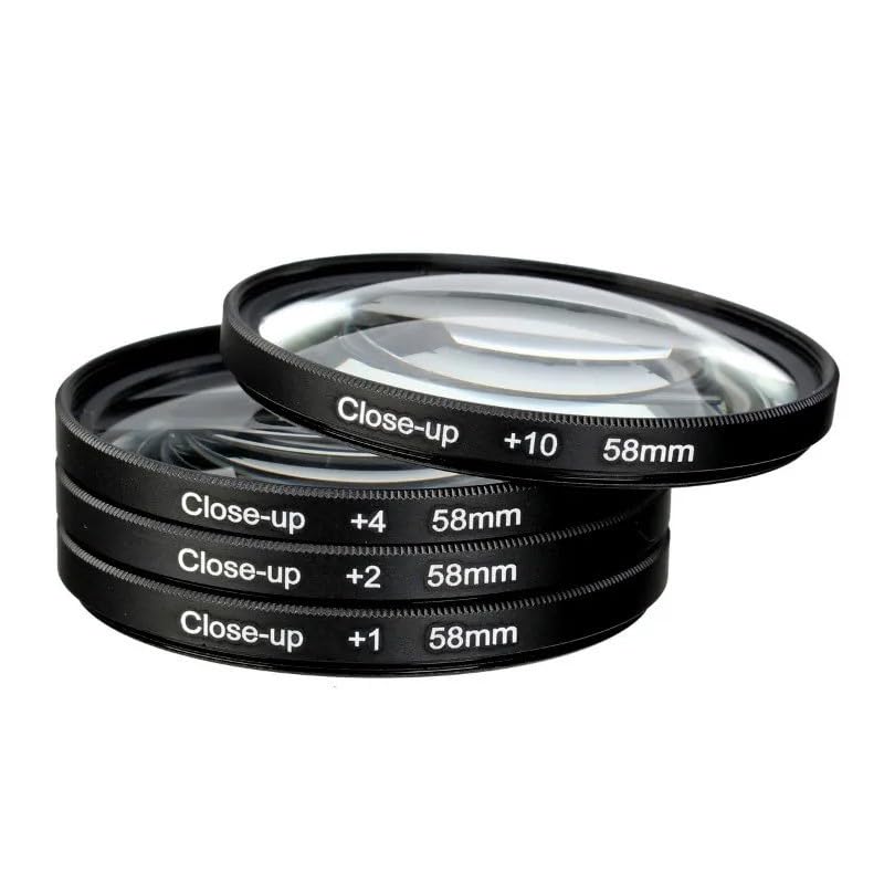 Filtro for obiettivo macro ravvicinato +1+2+4+10 KIT filtri