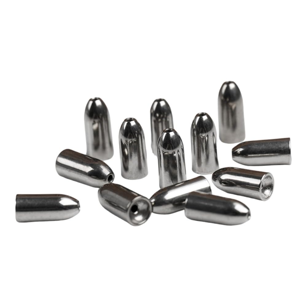 Tungsten Worm Fishing Weight Sinkers, 1.8g, 3.5g, 5.3g, 7.0g, 3 Pack FISHIN ADDICT (7.0 grams)