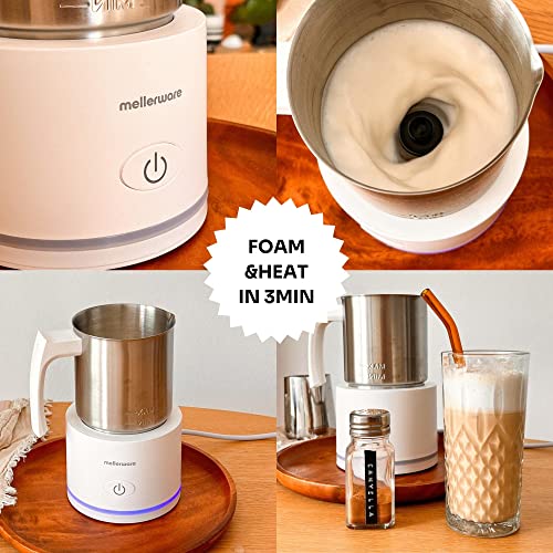 Mellerware - Montalatte elettrico Frothy! Inox