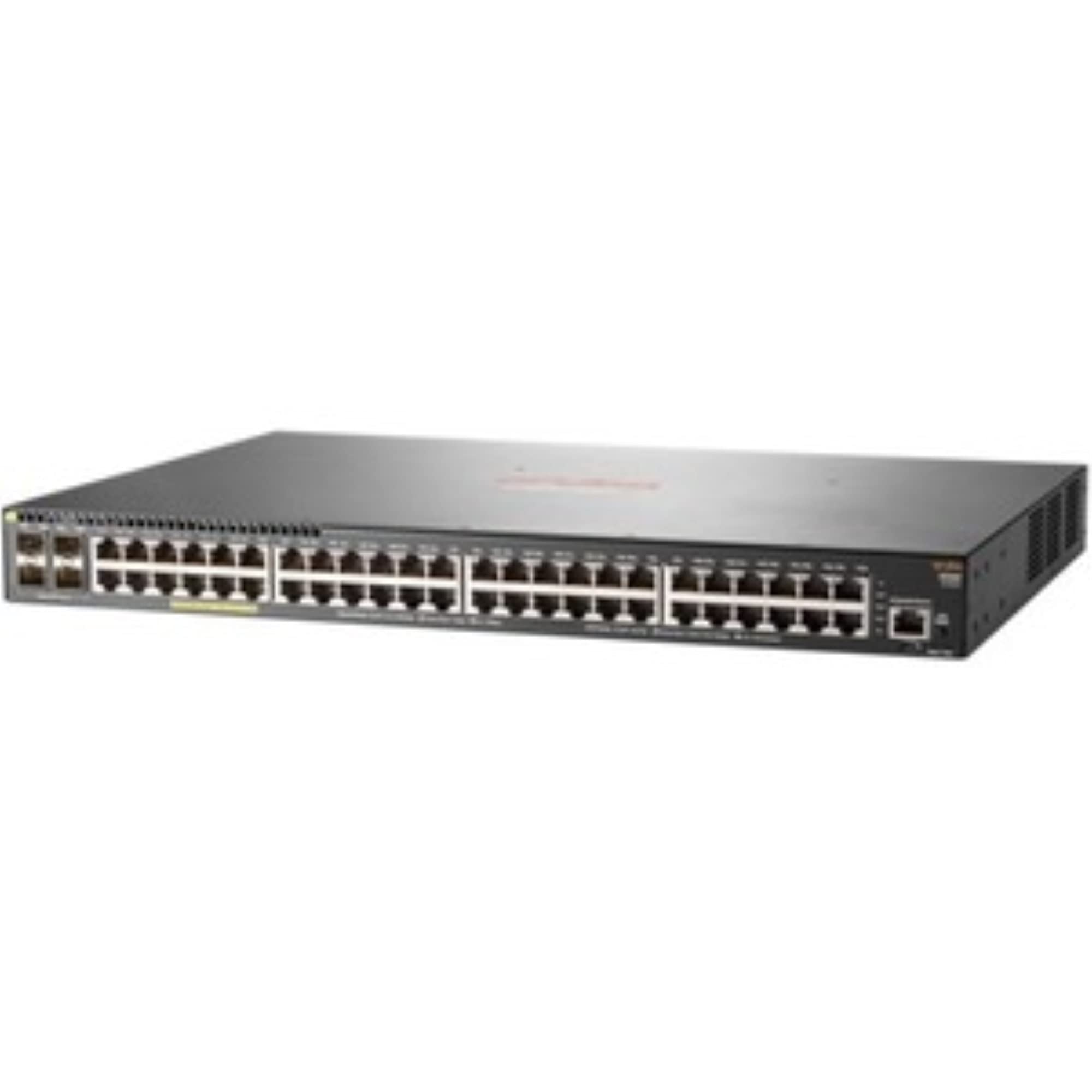 HP Hewlett Packard Enterprise 2930F 48G Poe+ 4SFP Switch, Silber