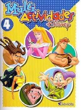 Paperback Multi Actividades Disney 4 Book