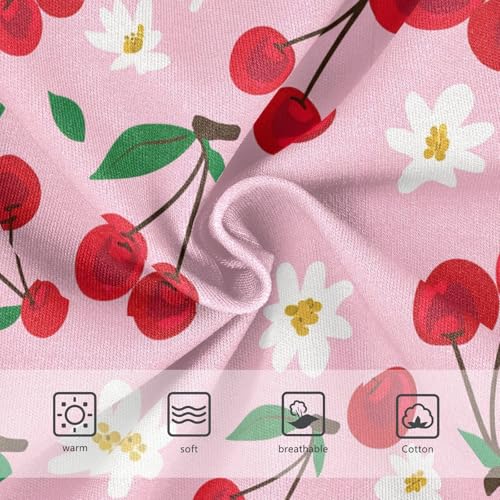 Cherry Flowers Floral Pink Toddler Girls's Underwear 2T 23018753