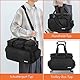OUUTMEE DJ Tasche, DJ Cable File Bag, verstellbaren Trennwänden und Zwei separaten Taschen, für professionelle DJ-Ausrüstung kabeltasche, Musikinstrumente und Zubehör 40x28x30CM