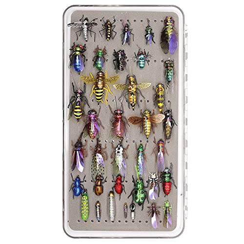 Mouches de pêche à la mouche YZD sélections de 12 à 36 pièces
