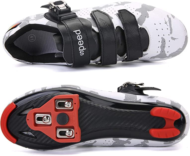 Image of KESCOO Unisex Cycling Shoes Compatible with Peloton Indoor Road Bike