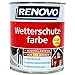 Produktbild Renovo Wetterschutzfarbe RAL 5014 taubenblau 2,5 Ltr