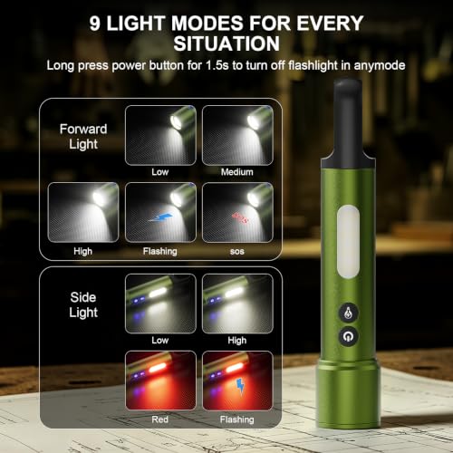 backagain LED Flashlight Rechargeable,High Lumens Super Bright Flash Light - image 3