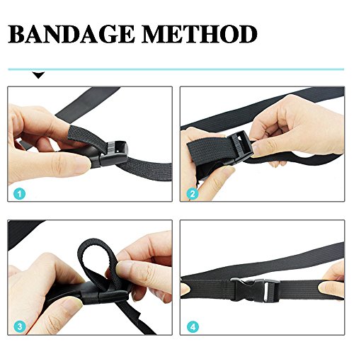 Swpeet 41Pcs 3/5 Inch Diy Making Bag Kit, Including Flat Side Release Buckles And Tri-Glide Slides And D Rings With 1 Roll 5 Yards Nylon Webbing Straps For Diy Making Luggage Strap, Pet Collar #TOP5