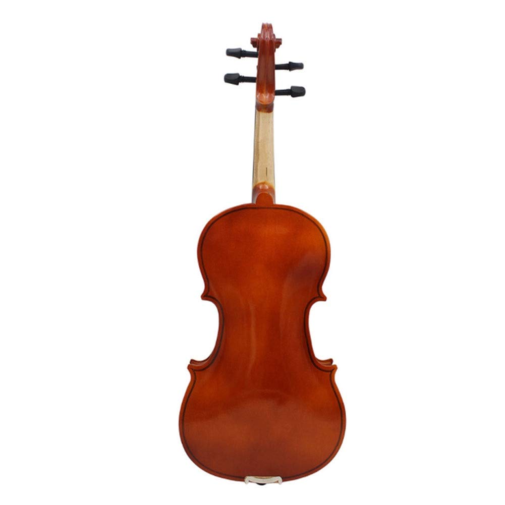 Violino Standard da Studente, per Principianti, Violino for Principianti Violino for Studenti con Punto di apprendimento nel Piatto del Dito Set di violini con Custodia Rigida e Accessori (Size : 1/4