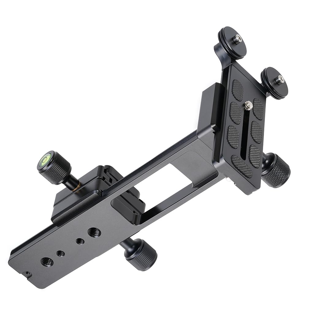 Teleobiettivo supporto livellamento staffa regolabile universale 38 mm piastra a sgancio rapido per fotocamera DSLR (design cavo)