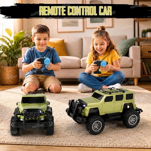 Image of Zest 4 Toyz Remote Control Car Toy for Kids | High Speed Rechargeable RC Car | Remote Control Jeep Cars for Boys and Girls | Birthday Gift for Kids - Asst