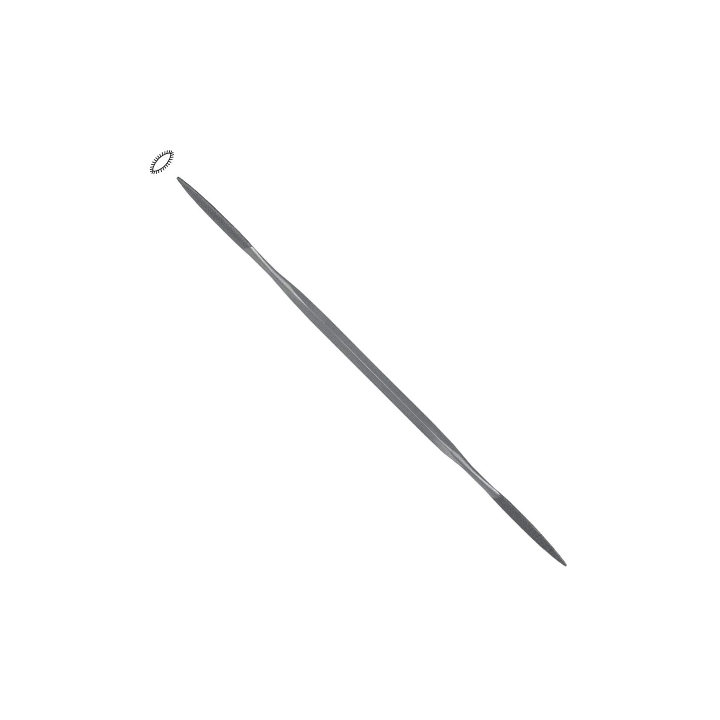 Swiss Pattern Diesinker Riffler File by Grobet #973 or #537 6 Inch Cut 2