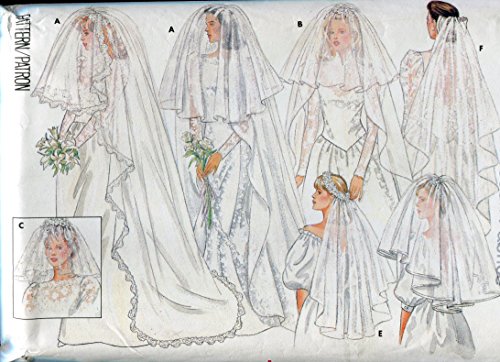 Butterick Pattern B4649 Bridal Veils