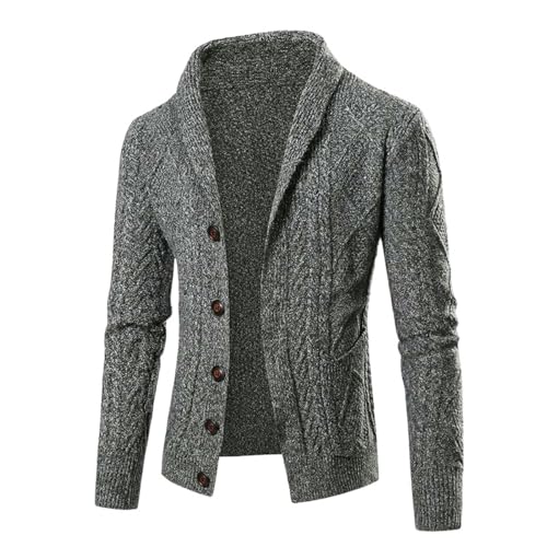 Pull en tricot pour homme cardigan idéal pour vos sorties fraîches d'hiver