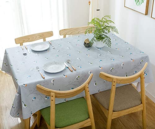 Nappe pliable imperméable motif oiseau pour fêtes de famille - 6