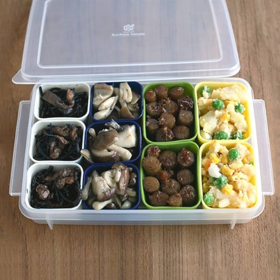 HeartBear おやつの時間,Country Kitchenの２BOX Amazon | share with Kurihara harumi お弁当小分け容器 | share