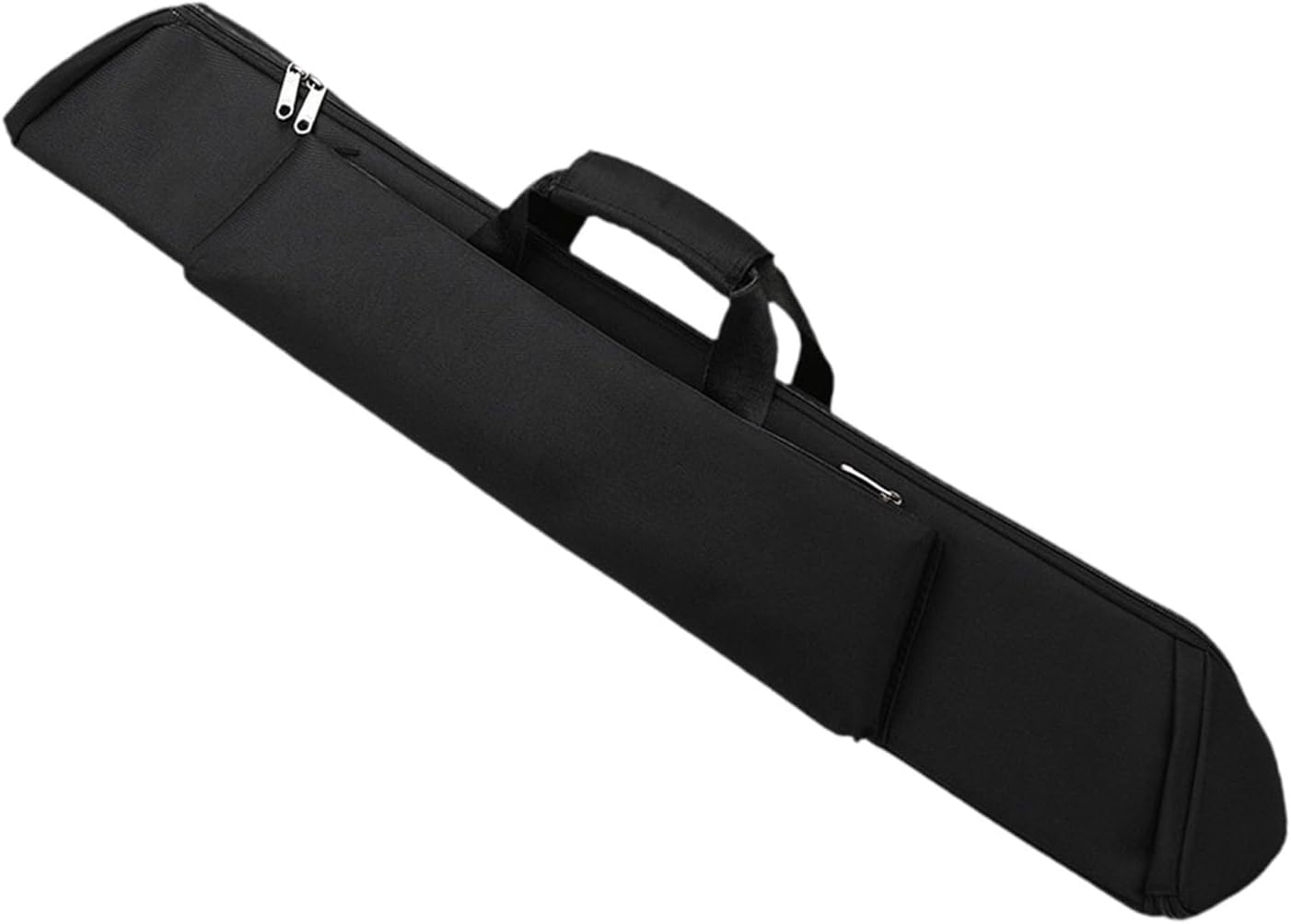 Pool Cue Carrying Case Billiard Rod Carrying Case Organizer, Lightweight,Pool Rod Bag, Black