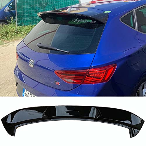 Alerón trasero de techo ABS para Volkswagen Seat LEON MK3 5F FR estilo alerón trasero 2012-2020 estilo de coche Cover