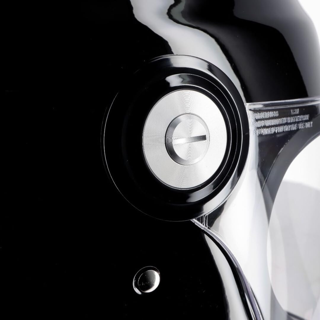 Helstons Naked Full Face Brilliant Carbon Hełm