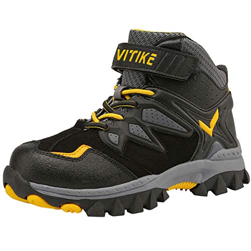 Elaphurus Kids Hiking Boots Winter Snow Boots Outdoor Backpacking Shoes Warm Shoes(Little Kid/Big Kid)