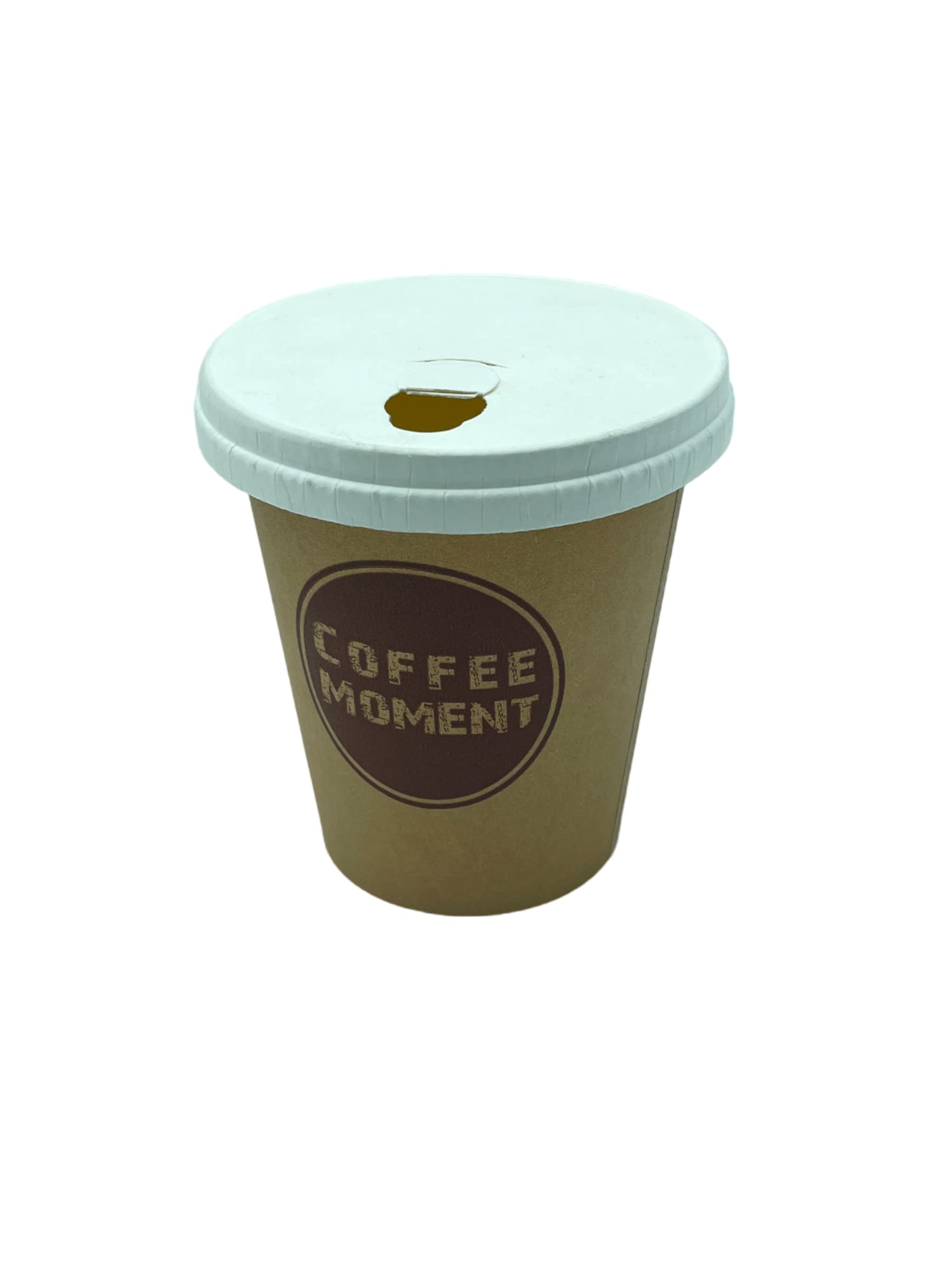 CLEARFEE Premium 1000 coperchi di cartone per tazze da caffè da 200 ml da 0,2 l 8 oz con coperchio in carta, sostenibili