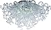 Maxim Lighting 39730CLPC Taurus LED Semi Flush Mount, Polished Chrome
