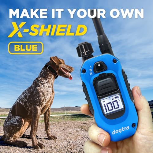 Image of Dogtra X-Shield for X-Series (Compatible with 280X & 1900X) - Durable Double Remote Casing - Blue
