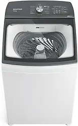 Máquina de Lavar Brastemp 12Kg Branca Água Quente com Ciclo Tira Manchas Pro e Smart Sensor - BWR12BB 110V