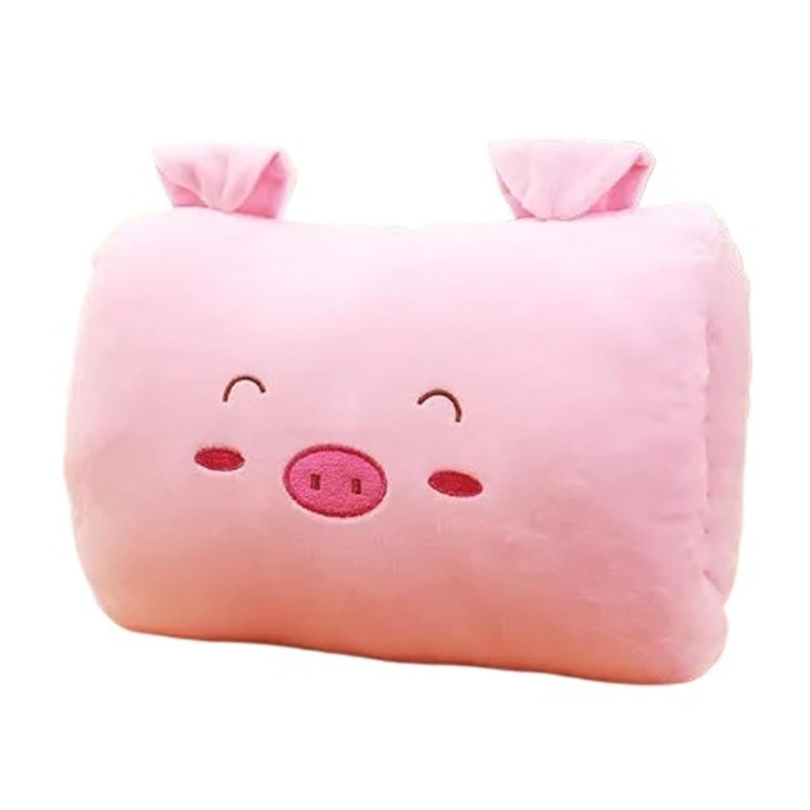 Kids Cartoon Hand Pillow Hand Warmer Rest Weak Hero Arm Pillow Suho Non-Electrical Travel Essentials,9colors(Pink)