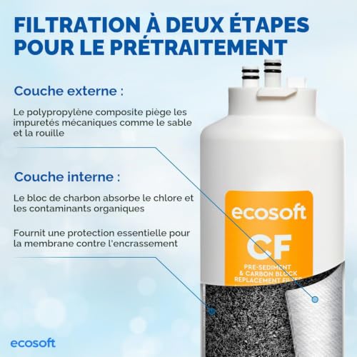 Ecosoft CF préfiltre complexe pour filtres CROSS