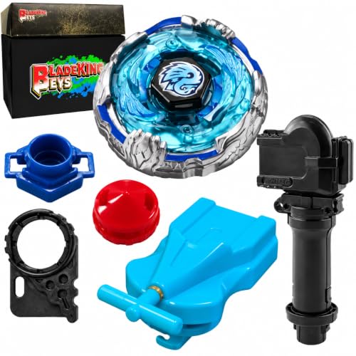 Image of BLADEKING BEYS BB124 Kreis Cygnus 145WD + 1 Way String Launcher (Right Spin) +Grip + Toy Storage Box