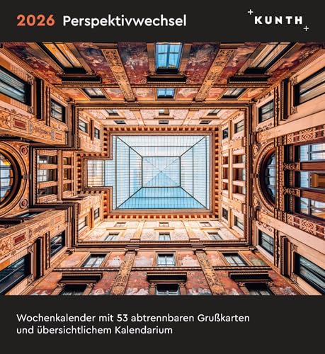 Perspektivwechsel - KUNTH Postkartenkalender 2026: Hochwertiger Tischkalender mit 53 traumhaften Postkarten (auch zum Aufhängen) (KUNTH Postkartenkalender 52 Wochen)