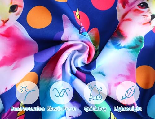 Image of TENVDA Girls Swimsuit Summer Beach Sport Halter Bathing Suits One Piece Swimwear for 2-12 Years Old Kids