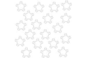 100-Piece Gold Ring Garland Arch Clips for Party and Wedding Decor