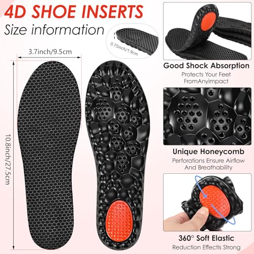 Plantillas de espuma viscoelástica 6 pares para hombre y mujer miniatura 2
