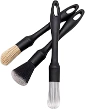 HOUSE+ Car Wash Brush, Detail Brush, Wheel Brush, Car Wash Brush Body, For Wheels, Car Cleaning, Crevice Cleaning, Won't Scratch, Car Washing Goods, Car Supplies, Soft, Car Wash (Set of 3)