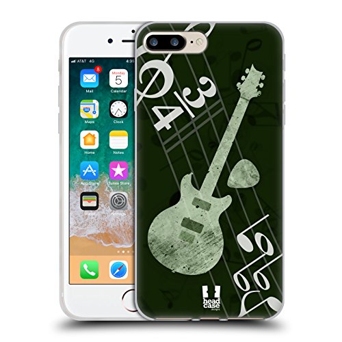 Coque en Gel Guitare Musika iPhone 8 Plus au studio et en concert