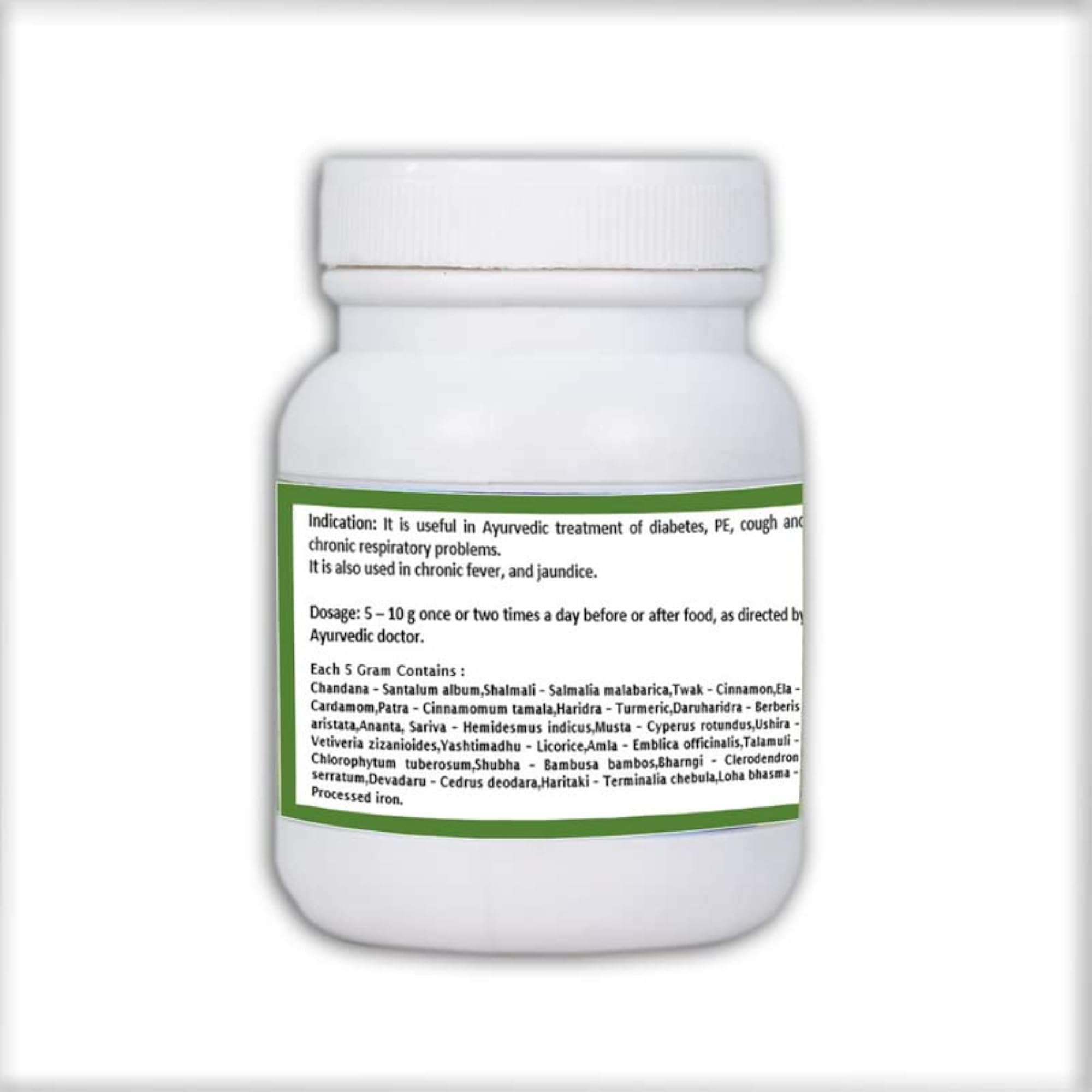 1Ratti Chandanadi Churna - Organic Herbal Powder
