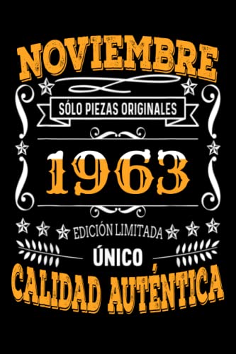 CUADERNO, NOVIEMBRE 1963, 59 Años Siendo Genial: Regalo de 59 cumpleaños para mujeres y hombres, ideas de 59 cumpleaños Regalo un cumpleaños divertido Regalo , regalo de 59 cumpleaños para él/ella.