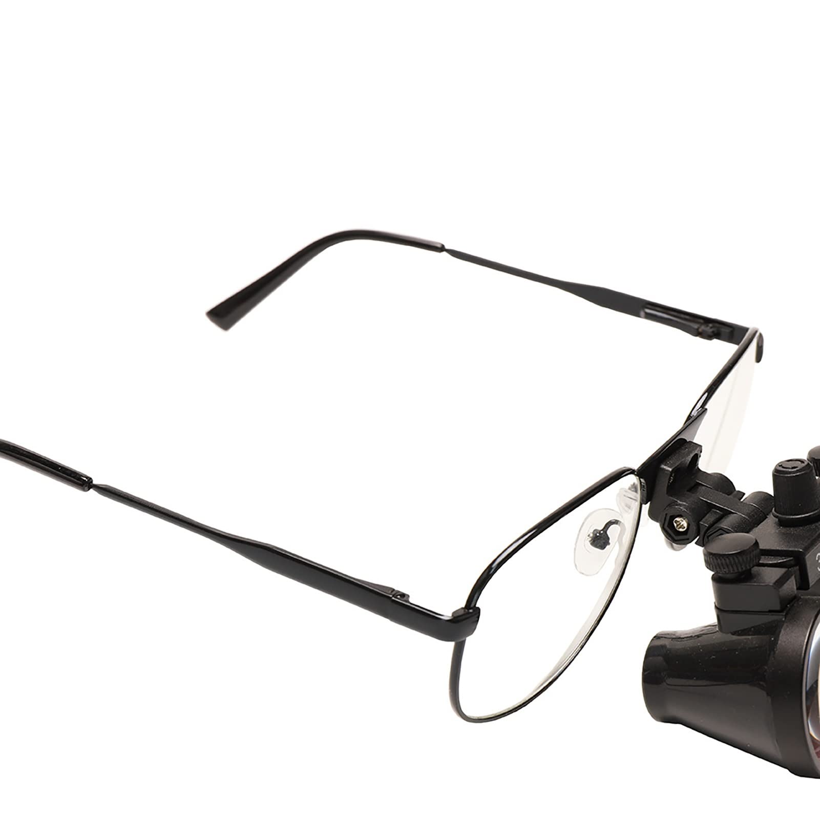 Loupes Dentaires Loupes Binoculaires, 3.5X - 420mm Lunettes Optiques avec Fermoir Pince Dentiste Loupes Dentaires, pour Chirurgie Dentaire Médecin Opération