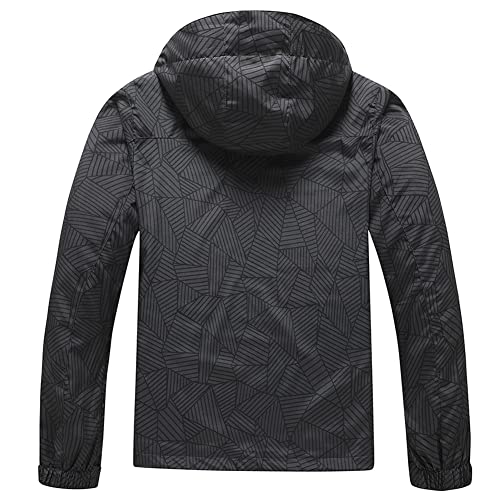 Women's Outdoor Waterproof Rain Jacket Softshell Raincoat with Hooded Lightweight Windbreaker for Hiking2