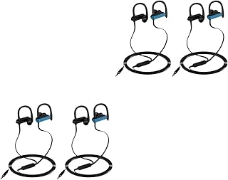 UKCOCO 4 Peças Fones De Ouvido Esportivos Com Fio Fones De Ouvido Com Cancelamento De Ruído Fones De Ouvido Com Fio Com Cancelamento De Ruído Fones De Ouvido Com Fio Fone De Ouvido