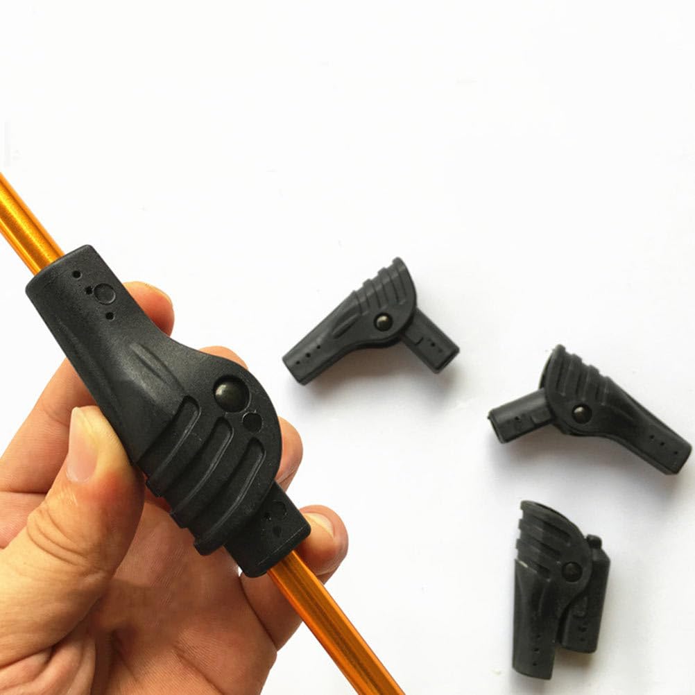 Zelt-Klappgelenk Nylon Faltgelenk Stützstangenverbinder 4 Stück Outdoor Zelt Reparatur Zubehör Eck- Und Mittelverbindungen Wetterbeständig