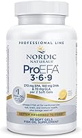 Vista 1 de Nordic Naturals ProEFA 3-6-9, sabor a limón, 90 geles blandos, 565 mg de omega-3, EPA y DHA con GLA añadido, piel saludable, cognición y estado