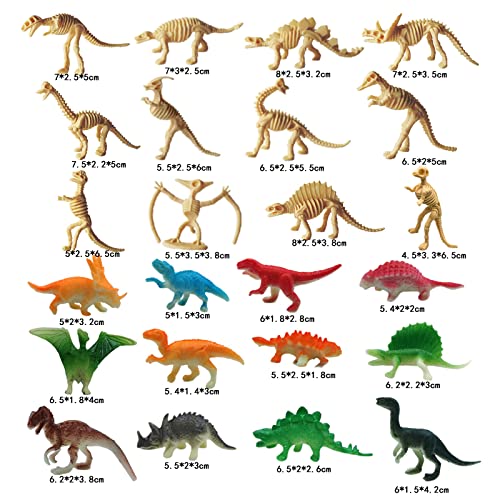 Fossili di Dinosauro in Plastica,Saijer Scheletro