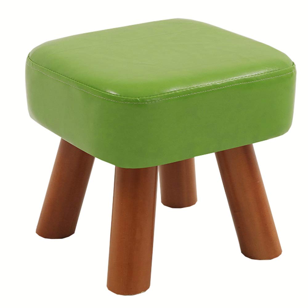 Pouf en similicuir résistant avec capacité de charge de 100 kg